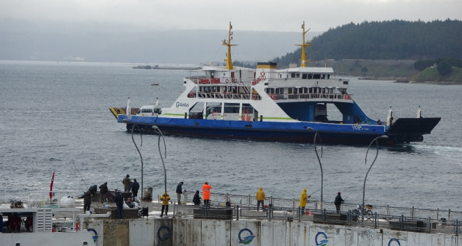 Çanakkale'de fırtına beklentisiyle ada seferleri yapılamıyor