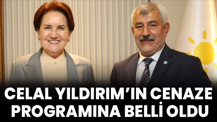 Celal Yıldırım’ın Cenaze Programına Belli Oldu