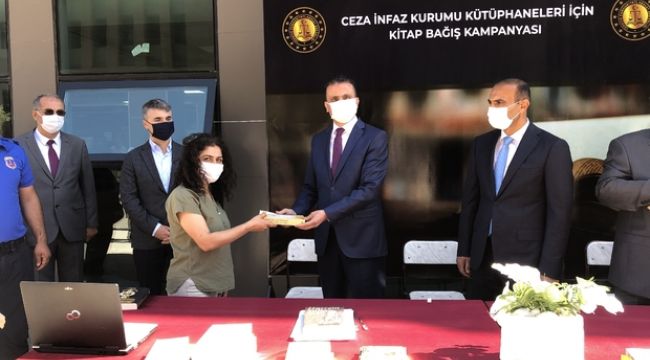 Cezaevi kütüphanelerine kitap bağışı kampanyası başladı