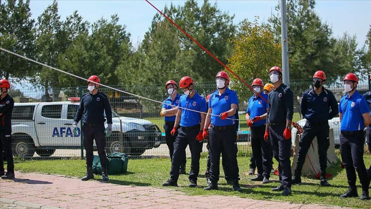 Cezaevi personelinden oluşan 'CEKUT' afetlerde hayat kurtaracak