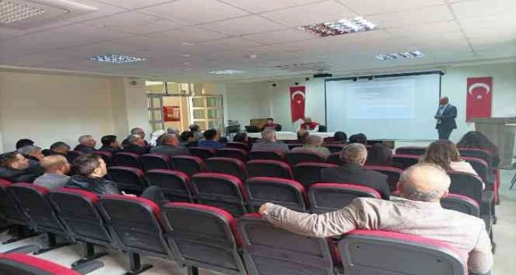 Cizre’de çiftçilere yönelik bilgilendirme toplantısı