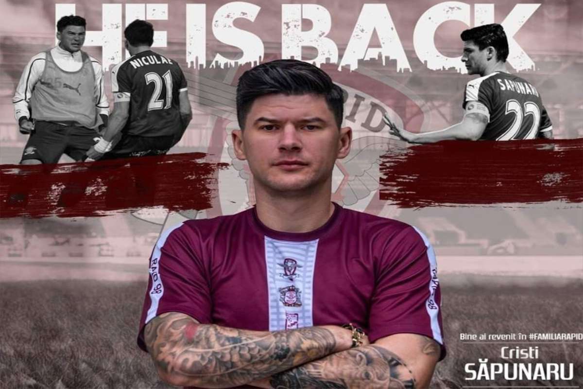 Cristian Sapunaru Rapid Bükreş'e transfer oldu