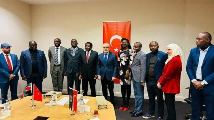 Cumhurbaşkanı Başdanışmanı Topçu, Kenya&rsquo;nın Sıaya Bölge Valisi Orengo&rsquo;yu ağırladı