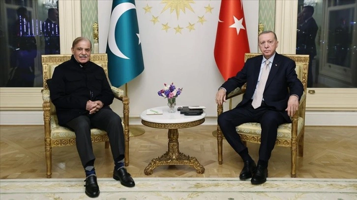 Cumhurbaşkanı Erdoğan, Pakistan Başbakanı Şerif ile görüştü