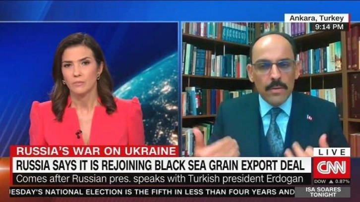 Cumhurbaşkanlığı Sözcüsü Kalın, CNN'e konuştu! 