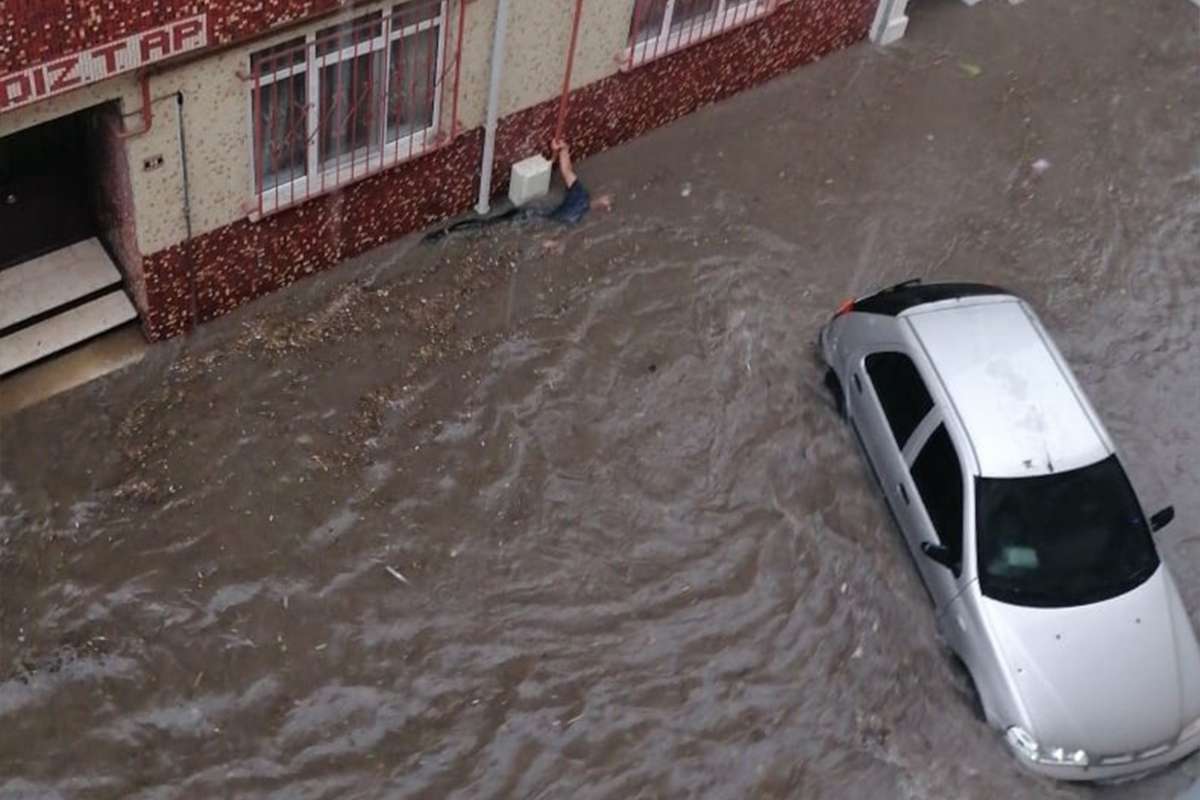 Dehşet anının görüntüsü ortaya çıktı