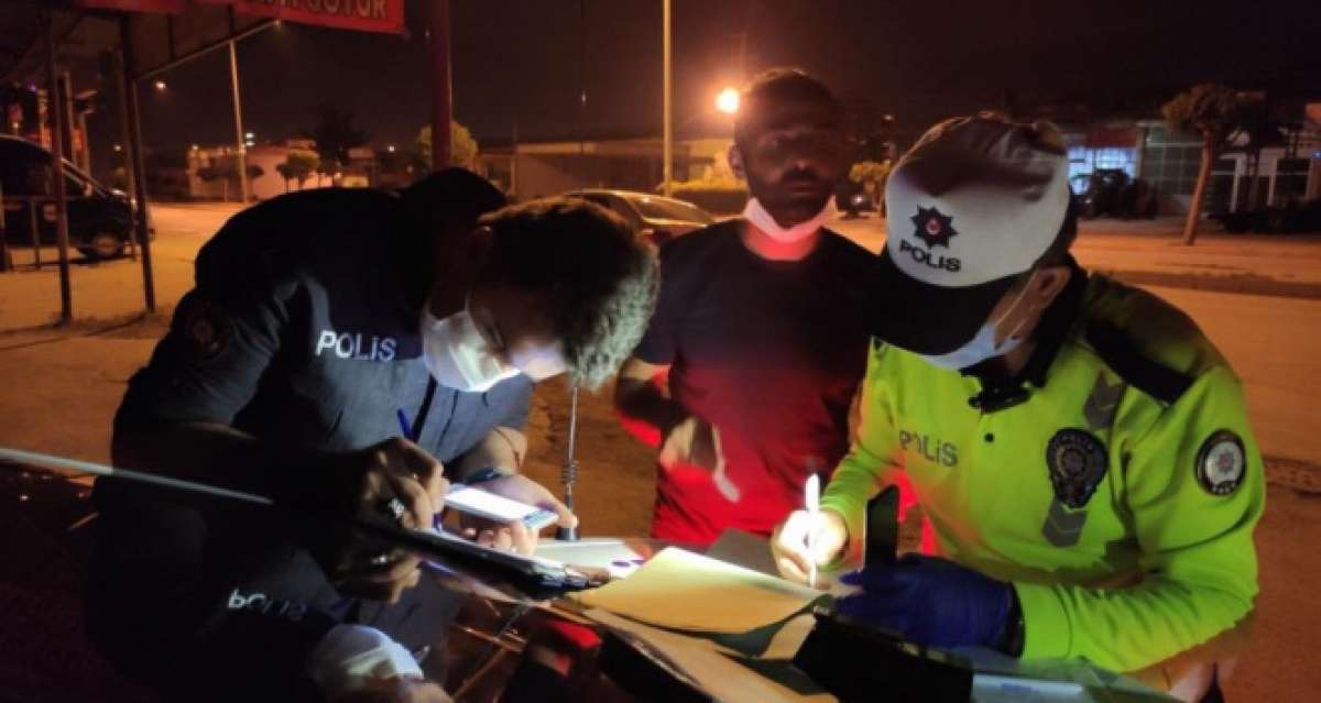 Denetimden kaçan alkollü sürücü polisi çileden çıkardı