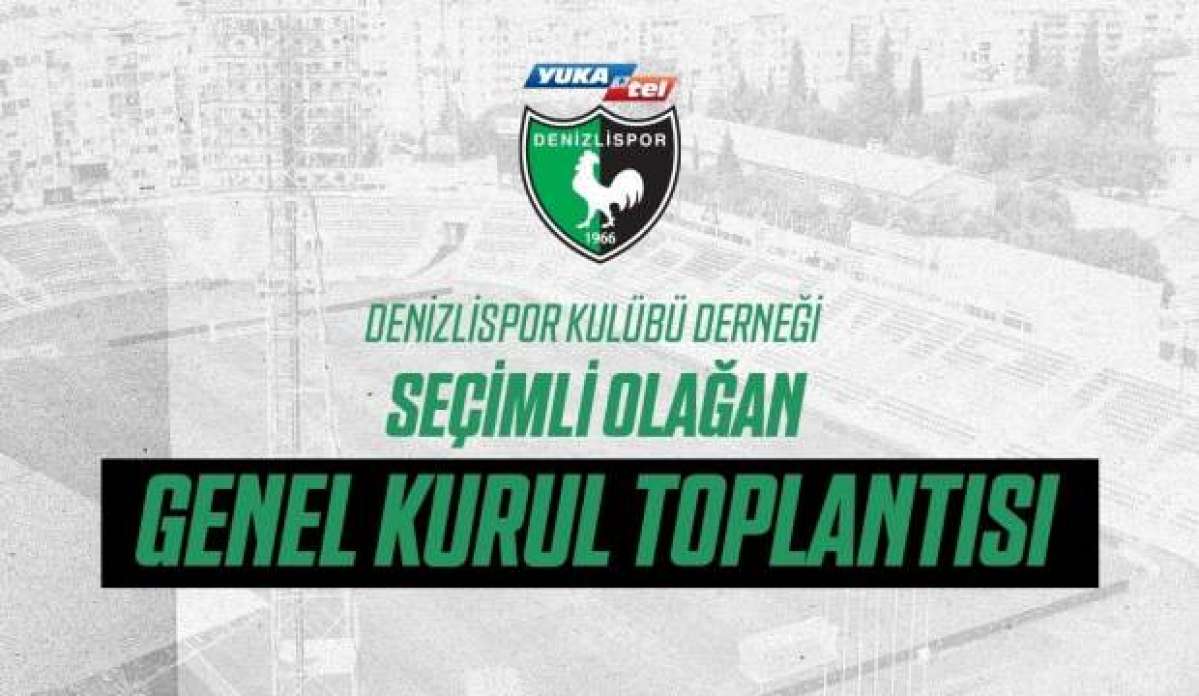 Denizlispor seçime gidiyor