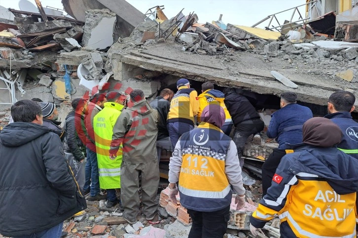 Deprem Hatay'da yıkıcı oldu