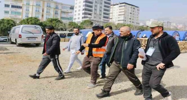 Depremzede çocukların park talebi yerine getirilecek