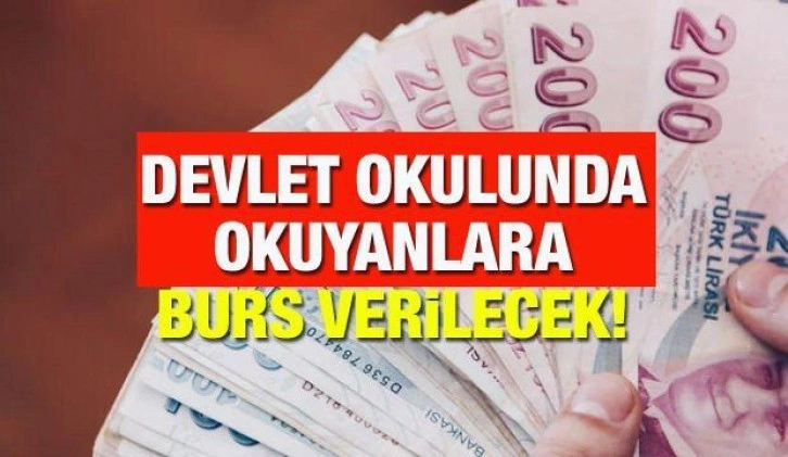 Devlet okulunda okuyanlara burs müjdesi! 2021 Burs başvuruları 3 (üç) güne sona eriyor...