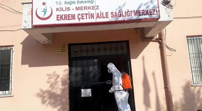 Dezenfekte çalışmaları sürüyor