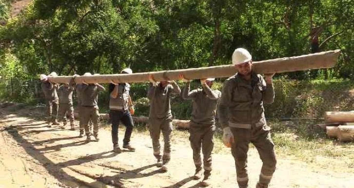 Dicle Elektrik şebekeyi kışa hazırlıyor