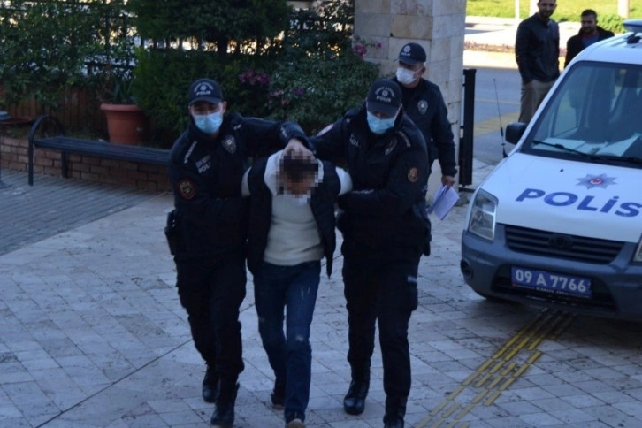 Didim’de doktora kafa atan saldırgan tutuklandı