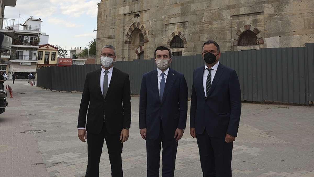 Dışişleri Bakan Yardımcısı Kıran, Batı Trakya Türk Azınlık temsilcileriyle bir araya geldi