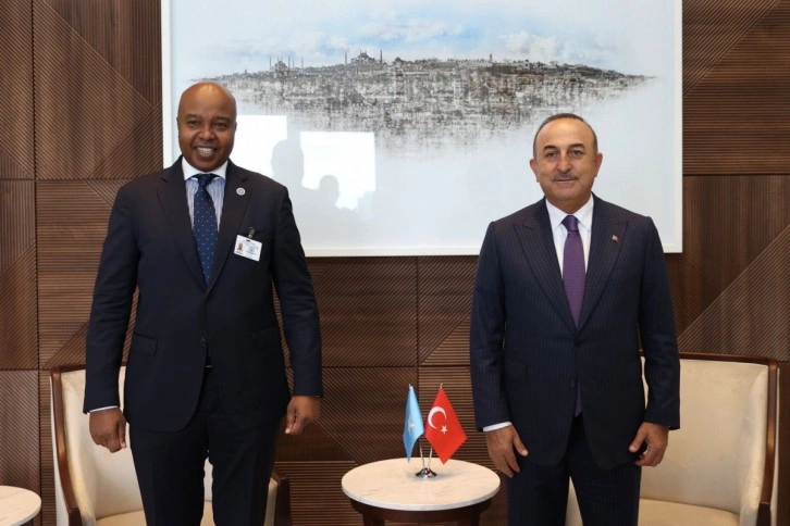 Dışişleri Bakanı Çavuşoğlu, Belaruslu ve Somalili mevkidaşları ile görüştü