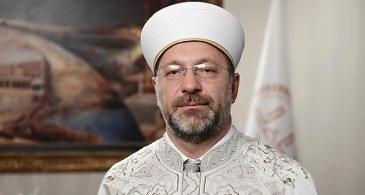 Diyanet İşleri Başkanı Erbaş'dan Erzurum'a geçmiş olsun mesajı