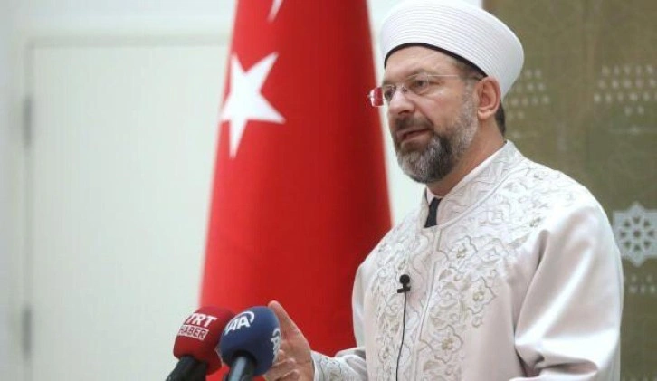 Diyanet İşleri Başkanı Erbaş'tan Mevlid Kandili mesajı