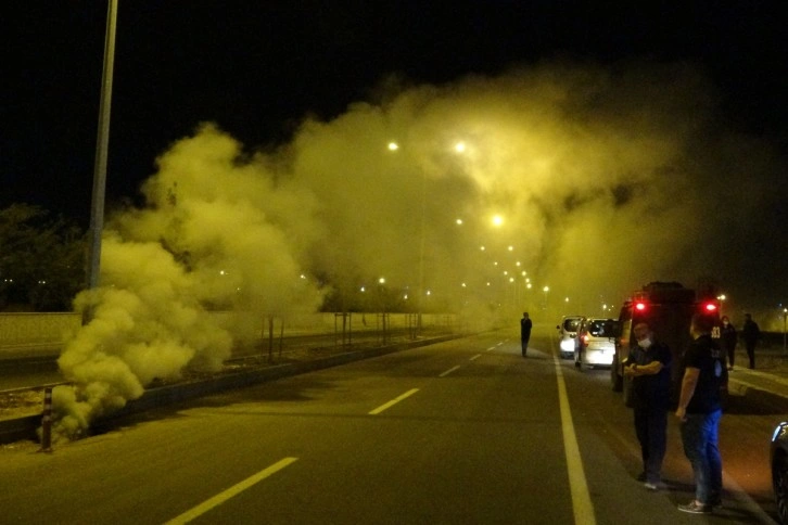 Diyarbakır'da esrarengiz duman paniğe neden oldu