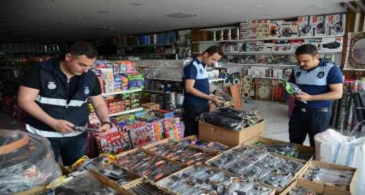 Diyarbakır’da zabıta ekipleri bayram öncesi maytap denetimine çıktı