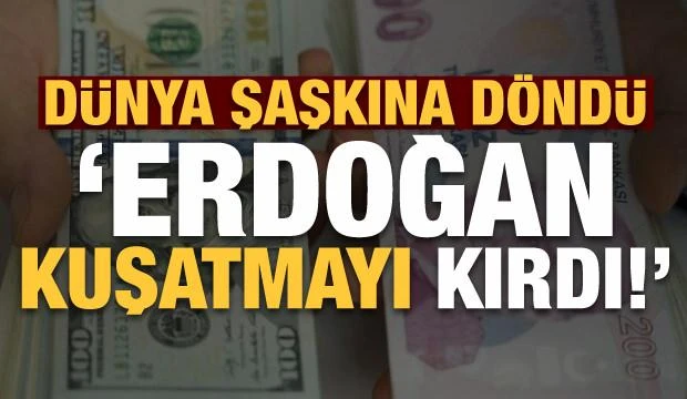 Dünya şaşkına döndü! "Erdoğan kuşatmayı kırdı..."