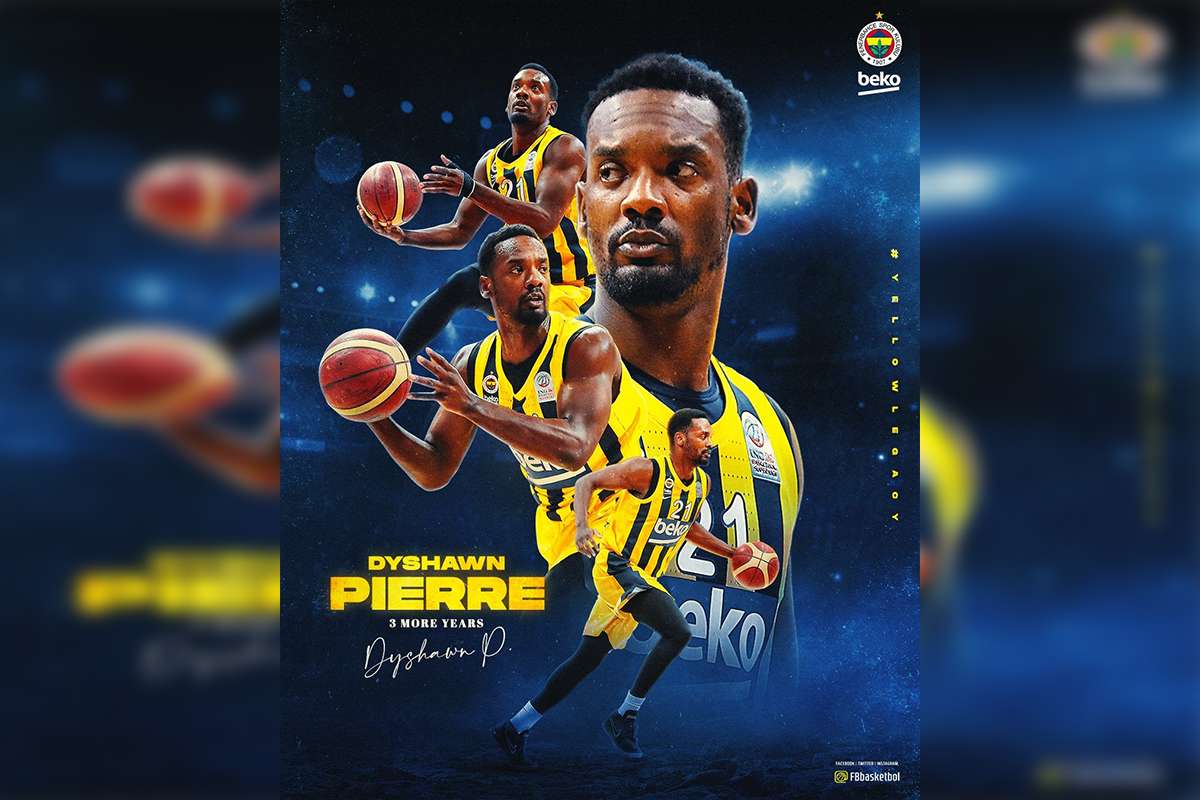 Dyshawn Pierre, 3 yıl daha Fenerbahçe'de