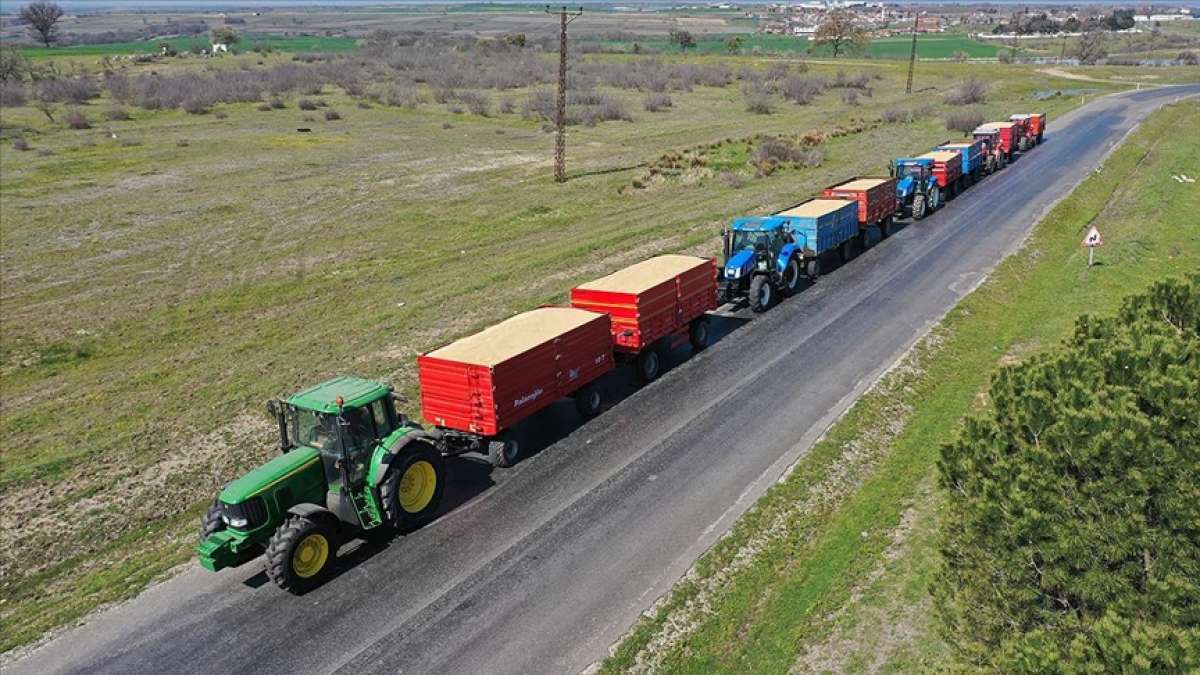 Edirne'de üreticiler ellerindeki çeltikleri TMO'ya getirmeye başladı