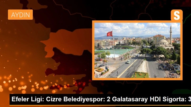 Efeler Ligi: Cizre Belediyespor: 2 Galatasaray HDI Sigorta: 3