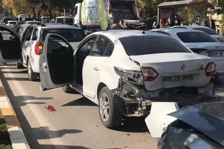 Elazığ’da zincirleme kaza