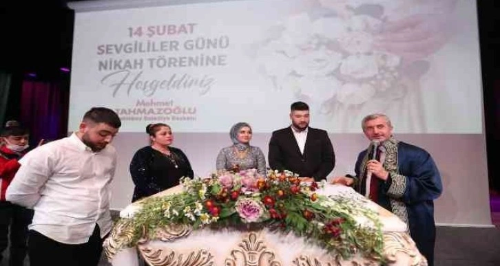 En fazla nikah kıyan ilçede 14 Şubat yoğunluğu