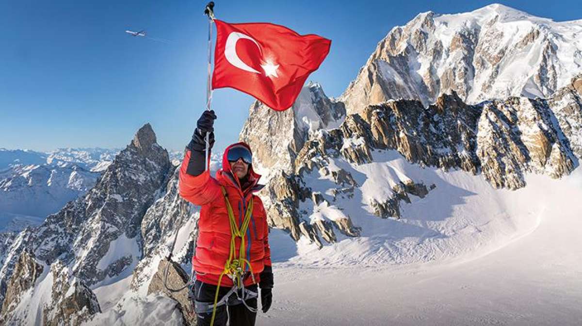 Engelsiz dağcı Necdet Turhan sınır tanımıyor!