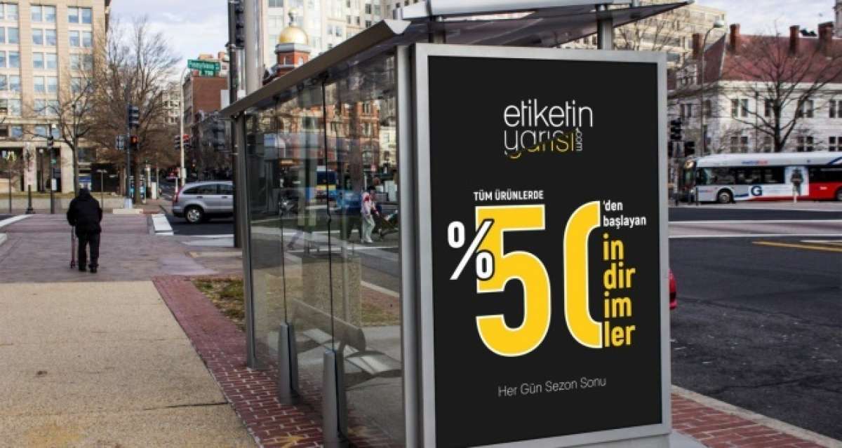 Etiketinyarisi.com' da en az yüzde 50 indirim fırsatı