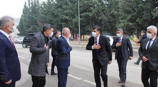 Fadıloğlu'ndan Nurdağı ve İslahiye ziyareti