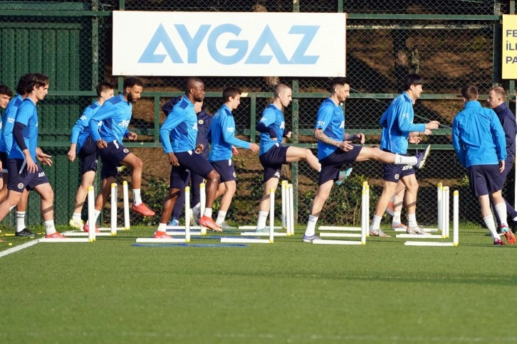 Fenerbahçe, Göztepe maçı hazırlıklarını sürdürdü