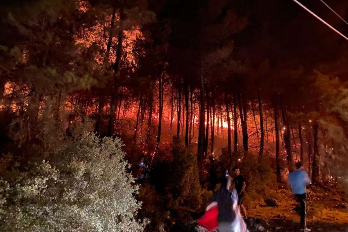 Fethiye'deki yangın kontrol altına alındı