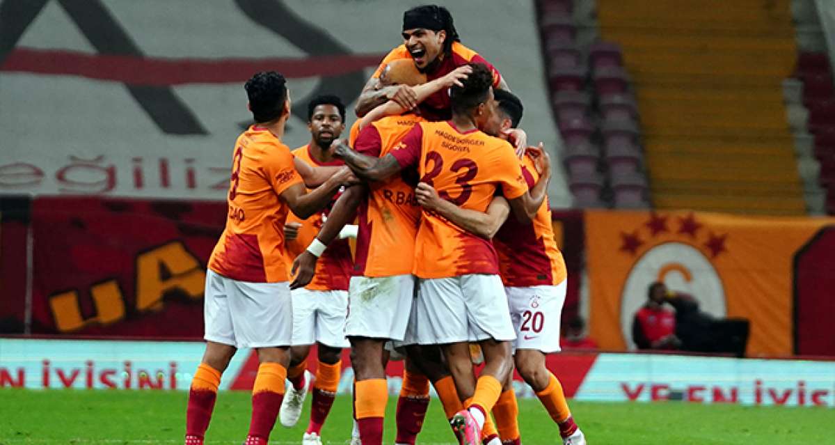 Galatasaray galibiyet serisini 4'e çıkardı