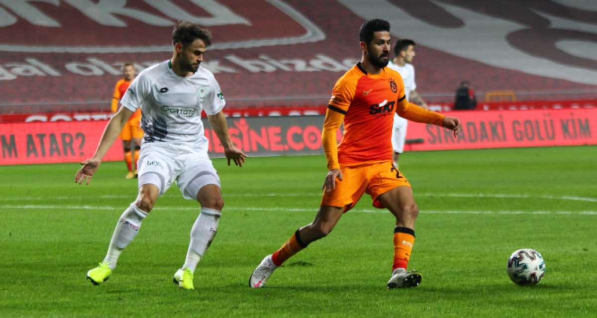 Galatasaray ile Konyaspor 40. randevuda