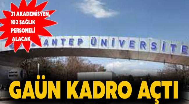 Gaün kadro açtı