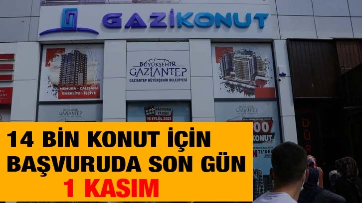 14 bin konut için başvuruda son gün '1 Kasım'