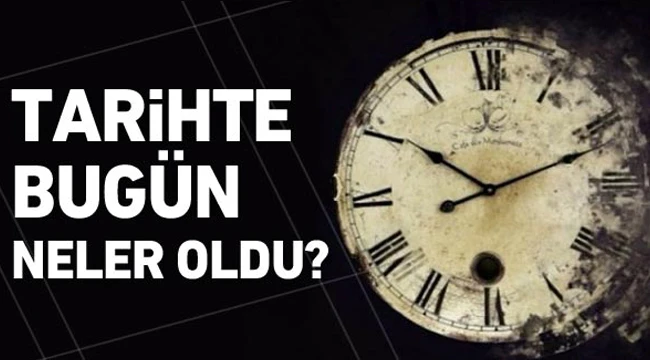 18 Ekim Tarihte Bugün Ne Oldu?