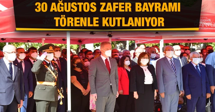 30 Ağustos Zafer Bayramı Törenle Kutlanıyor