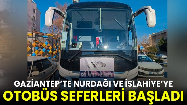 Gaziantep Büyükşehir, Nurdağı Ve İslahiye’ye Ring Seferlerine Başladı