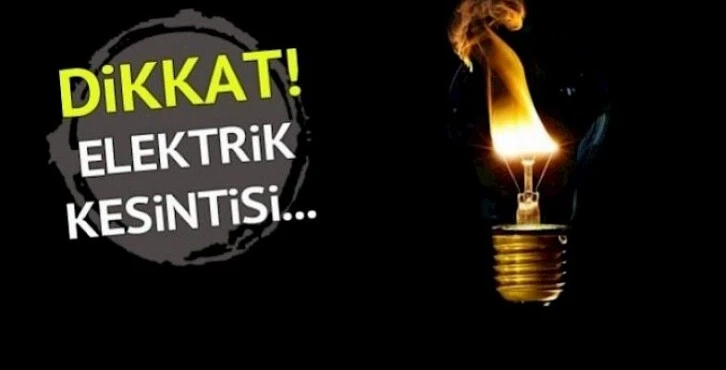 Dikkat! Gaziantep Elektrik Kesintisi 21 Eylül salı 