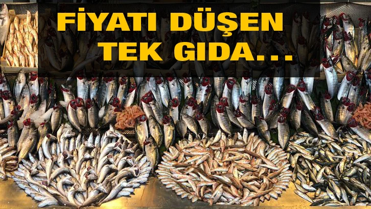 Fiyatı düşen tek gıda…