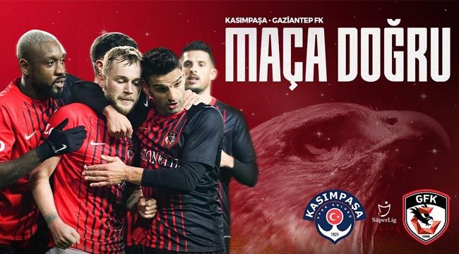 Gaziantep FK, Kasımpaşa'ya konuk oluyor