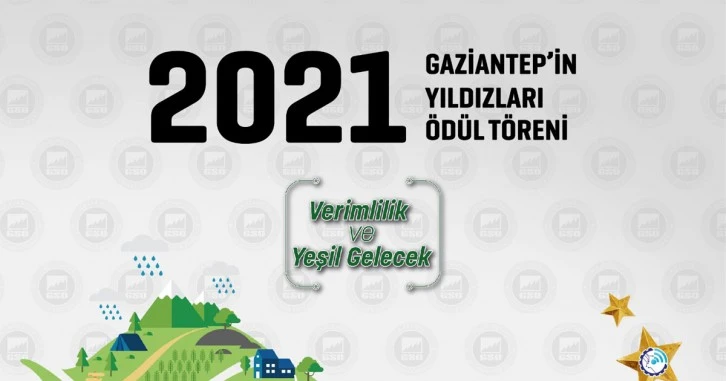 GSO “Gaziantep’in Yıldızları Ödül Töreni’’ 6 Ekim Çarşamba Günü Yapılacak