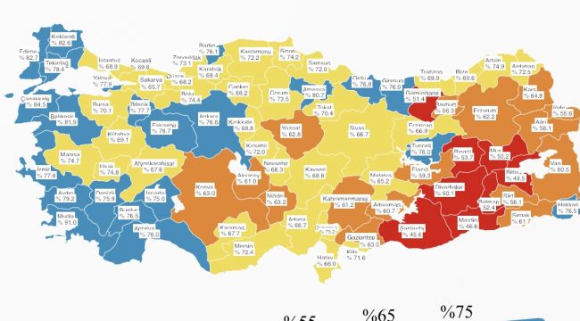 Gaziantep'i 2 milyon doz aşı mavi renge taşır-