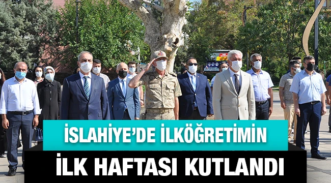 İslahiye de İlköğretim Haftası kutlandı