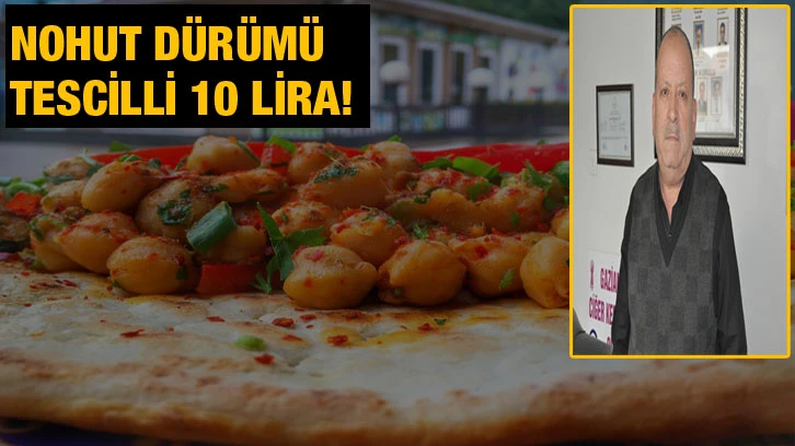 Nohut Dürümü Tescilli 10 Lira!