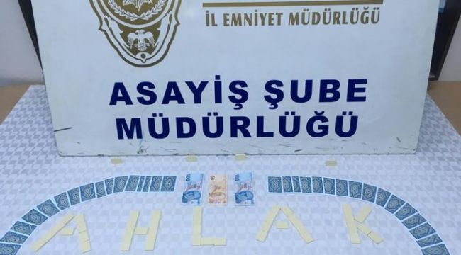 Gaziantep Onur Mahallesinde kumar baskını